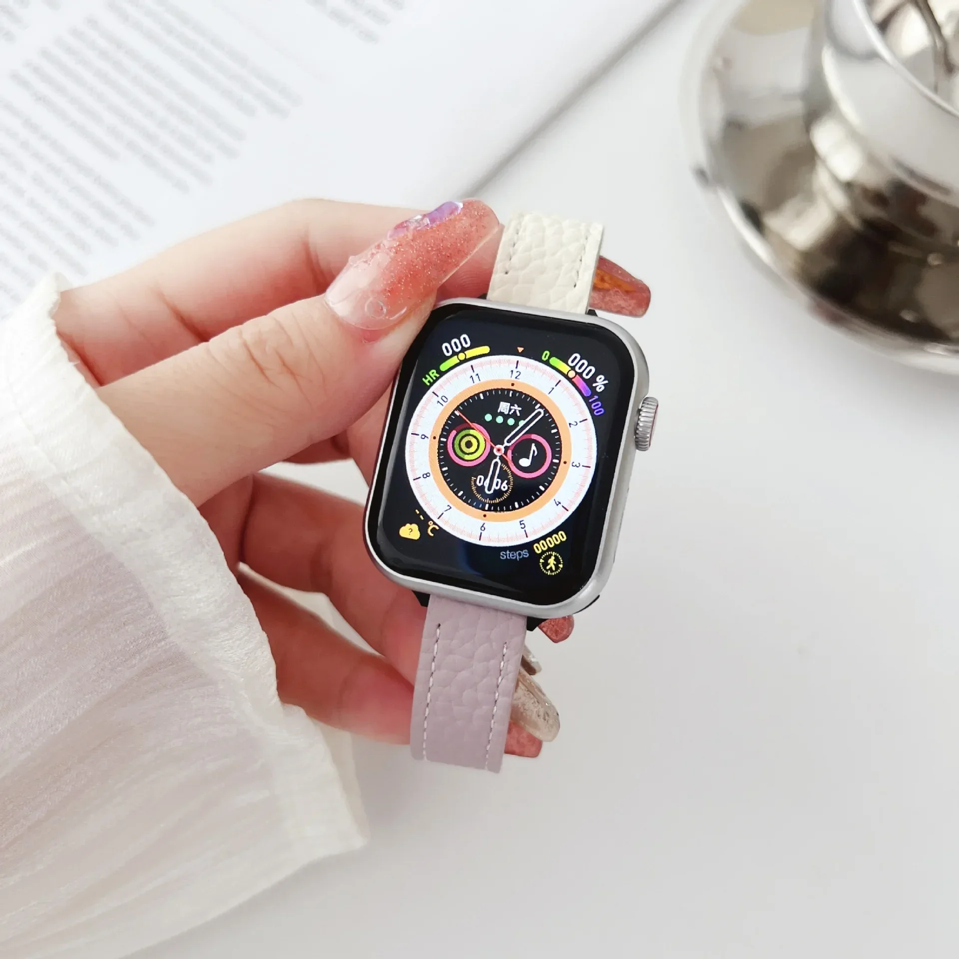 Тонкий кожаный ремешок для Apple Watch Band 41 мм 40 мм 42 мм 44 мм 45 мм 49 мм, магнитный браслет для наручных часов iwatch 9 8 7 6 5 se Ultra
Тонкий кожаный ремешок для Apple Watch Band 41 мм 40 мм 42 мм 44 мм 45 мм 49 мм, магнитный браслет для наручных часов iwatch 9 8 7 6 5 se Ultra
