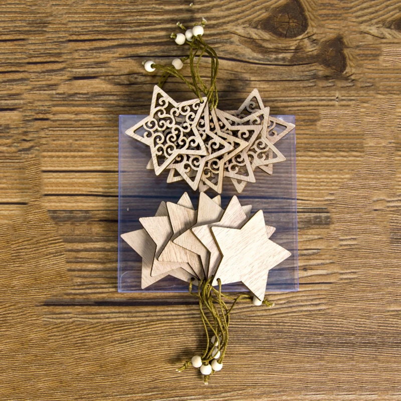 Creative Hollow Christmas Snowflakes Wooden Pendants Ornaments For Xmas Tree Ornament Christmas Decoration Kids Gift
Creative Hollow Christmas Snowflakes Wooden Pendants Ornaments For Xmas Tree Ornament Christmas Decoration Kids Gift