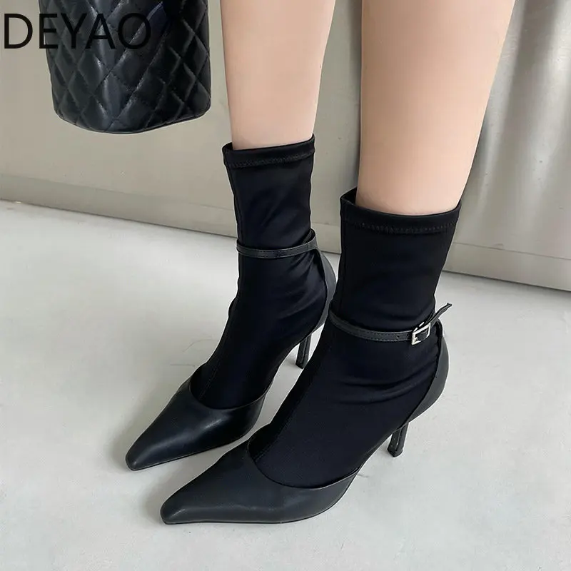 2022 New Winter Women Ankle Boot Fashion Square Toe Side Zipper Ladies Casual Short Boot Thin High Heel Party Pumps 
2022 New Winter Women Ankle Boot Fashion Square Toe Side Zipper Ladies Casual Short Boot Thin High Heel Party Pumps