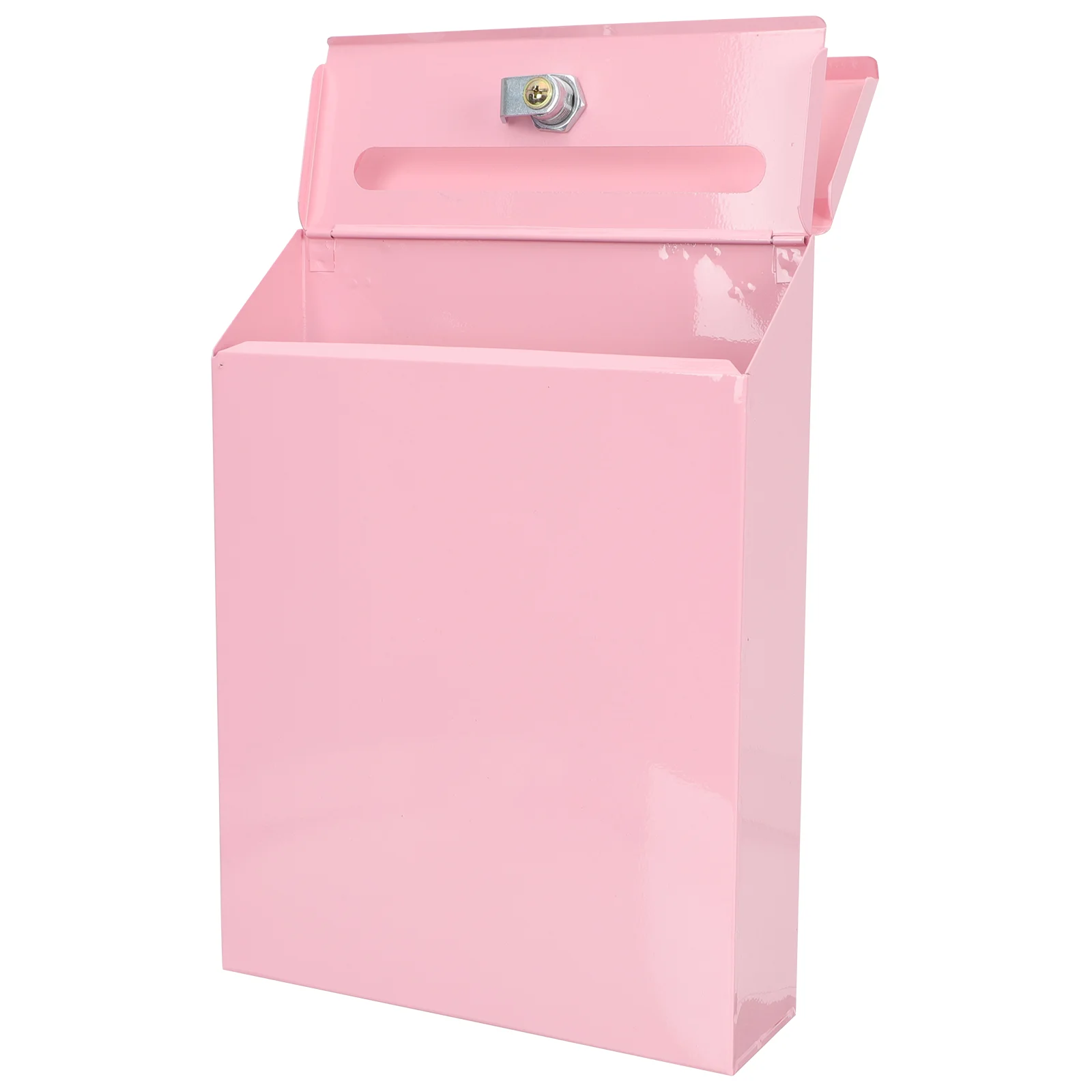 Suggestion Box Wall Mounted Donation Box Metal Box Ballot Box Mail Box Key with Lock for Donation Forms File Envelopes
Suggestion Box Wall Mounted Donation Box Metal Box Ballot Box Mail Box Key with Lock for Donation Forms File Envelopes