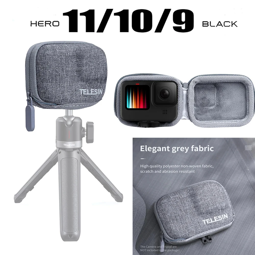 Mini Storage Protection Bag for GoPro Hero 11 10 9 Black Camera Brushed Half Open Quick Release Carrying Case for GoPro 10 9 Bag
Mini Storage Protection Bag for GoPro Hero 11 10 9 Black Camera Brushed Half Open Quick Release Carrying Case for GoPro 10 9 Bag