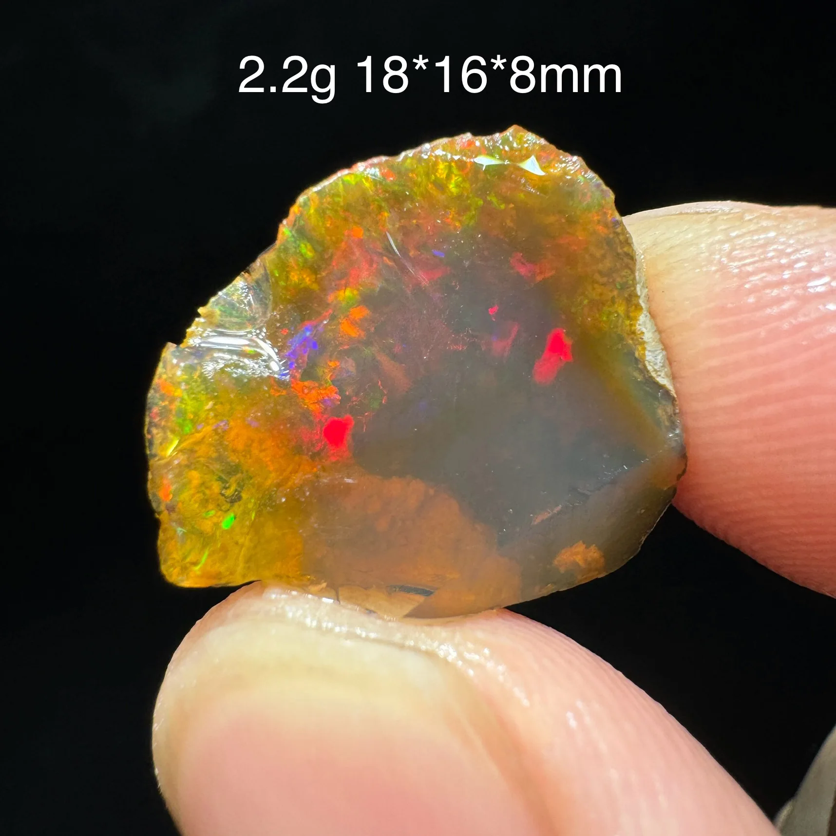 Цветной опал из Эфиопии
Цветной опал из Эфиопии