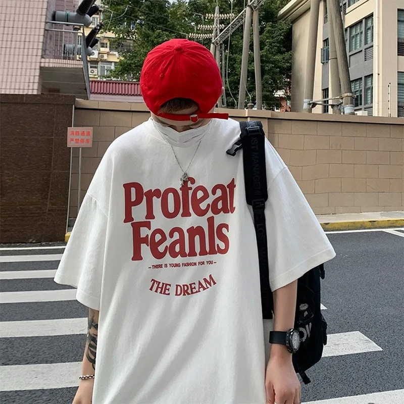 Short-sleeved Men's T-shirt 2022 Summer Short-sleeved Men's Loose All-match T-shirt Half-sleeve Five-point Sleeve T-shirt
Short-sleeved Men's T-shirt 2022 Summer Short-sleeved Men's Loose All-match T-shirt Half-sleeve Five-point Sleeve T-shirt