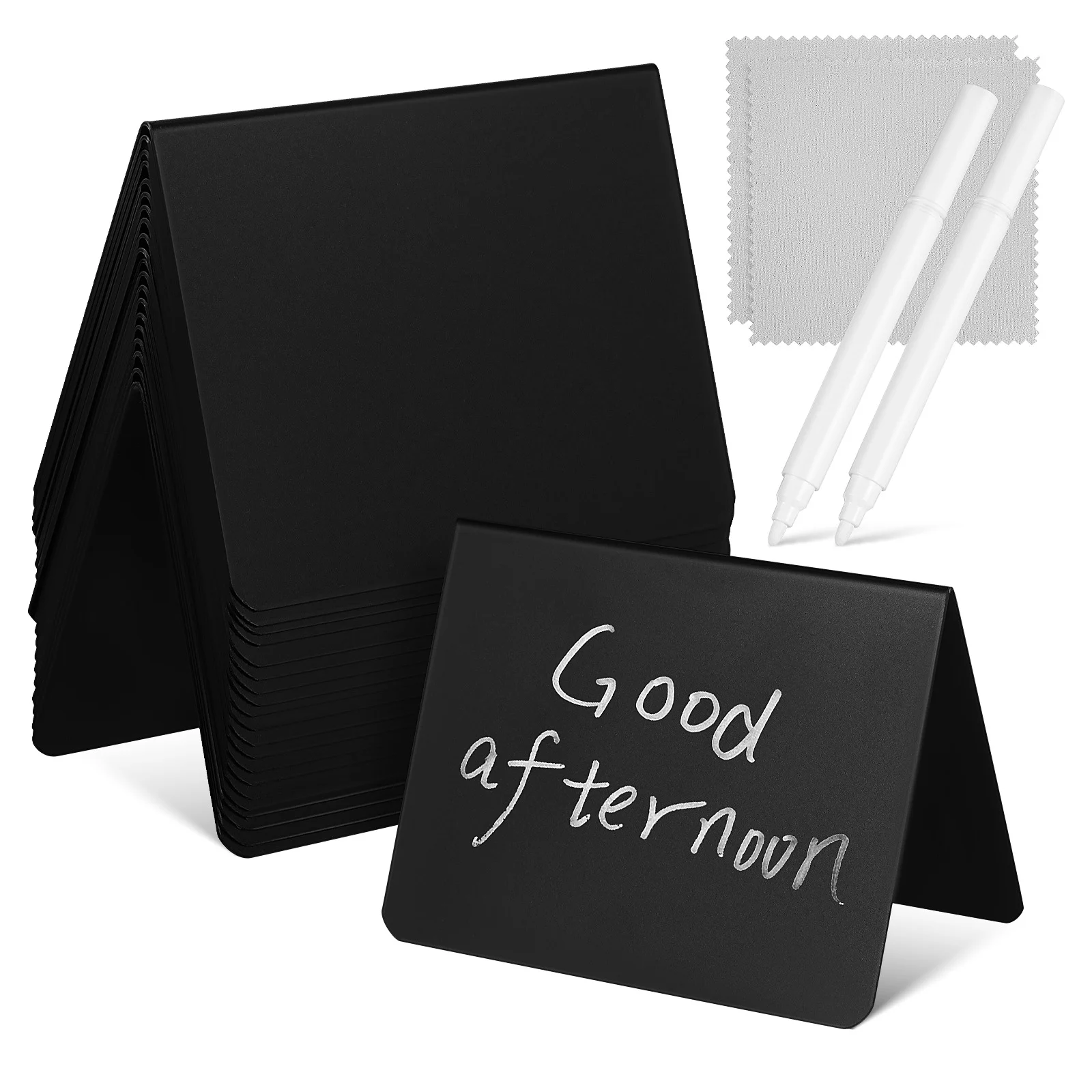 Mini Chalkboard Signs Writing Chalkboards Food Labels With Pens Cleaning Cloth Party Seat Card Small Blackboard
Mini Chalkboard Signs Writing Chalkboards Food Labels With Pens Cleaning Cloth Party Seat Card Small Blackboard