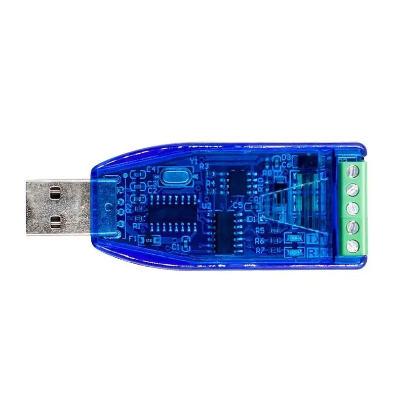 Industrial USB To RS485 422 Converter Upgrade Protection RS485 Converter Compatibility V2.0 Standard RS-485 A Connector Hot Sale
Industrial USB To RS485 422 Converter Upgrade Protection RS485 Converter Compatibility V2.0 Standard RS-485 A Connector Hot Sale