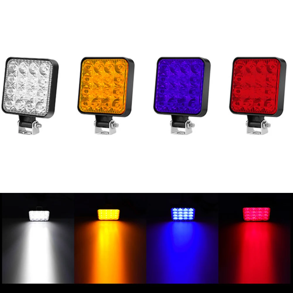 12V Car LED Work Light Bar 48W Off Road Tractor Truck ATV SUV Spotlight 1200LM 4x4 Square LED Headlights Auto Fog Lamp
12V Car LED Work Light Bar 48W Off Road Tractor Truck ATV SUV Spotlight 1200LM 4x4 Square LED Headlights Auto Fog Lamp
