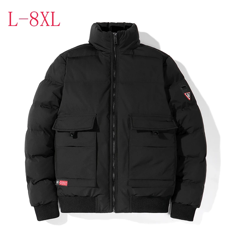 2022 New Winter Men's Parka Jacket Thick Warm Coat Stand Collar Casual Puffer Jackets Cotton Padded Winter Oversized 8XL Parkas
2022 New Winter Men's Parka Jacket Thick Warm Coat Stand Collar Casual Puffer Jackets Cotton Padded Winter Oversized 8XL Parkas