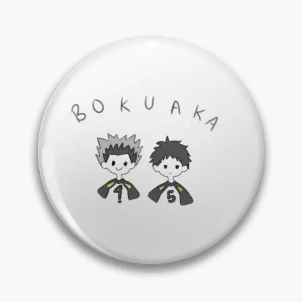 Мягкая булавка для пуговиц Haikyuu Bokuaka Chibi, мультяшное украшение для воротника, булавка для лацкана, украшение для шляпы, металлическая забавная Модная креативная брошь, милая
Мягкая булавка для пуговиц Haikyuu Bokuaka Chibi, мультяшное украшение для воротника, булавка для лацкана, украшение для шляпы, металлическая забавная Модная креативная брошь, милая
