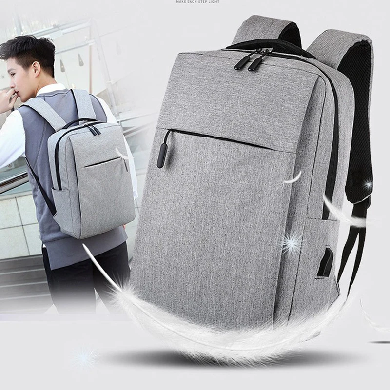 15.6 men's Laptop Backpack large capacity gray canvas Oxford junior college student multifunctional backpack 15.6
15.6 men's Laptop Backpack large capacity gray canvas Oxford junior college student multifunctional backpack 15.6