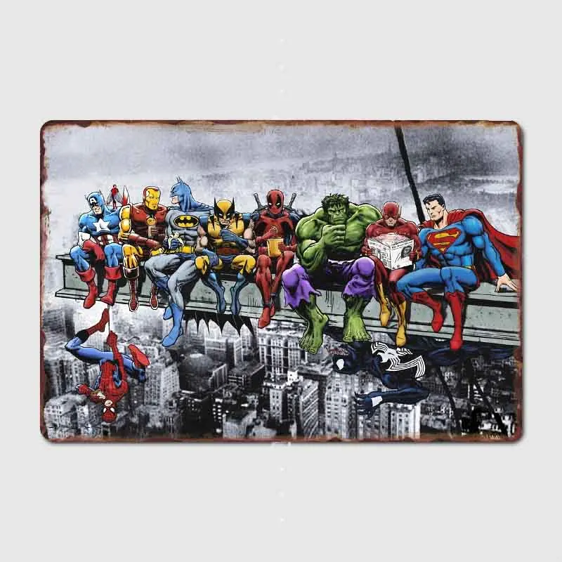 Super Lunch On A Skyscraper - cut-out Metal Sign Wall Mural Kitchen Design Wall Decor Tin Sign Poster Metal Wall Decor
Super Lunch On A Skyscraper - cut-out Metal Sign Wall Mural Kitchen Design Wall Decor Tin Sign Poster Metal Wall Decor