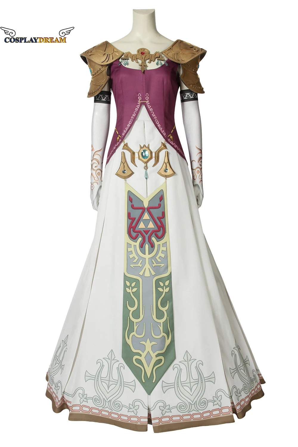 New The Legend of: Twilight Princess Cosplay Costume Breath of the Wild Princess Accessories Halloween Clothes Beautiful Dress
New The Legend of: Twilight Princess Cosplay Costume Breath of the Wild Princess Accessories Halloween Clothes Beautiful Dress