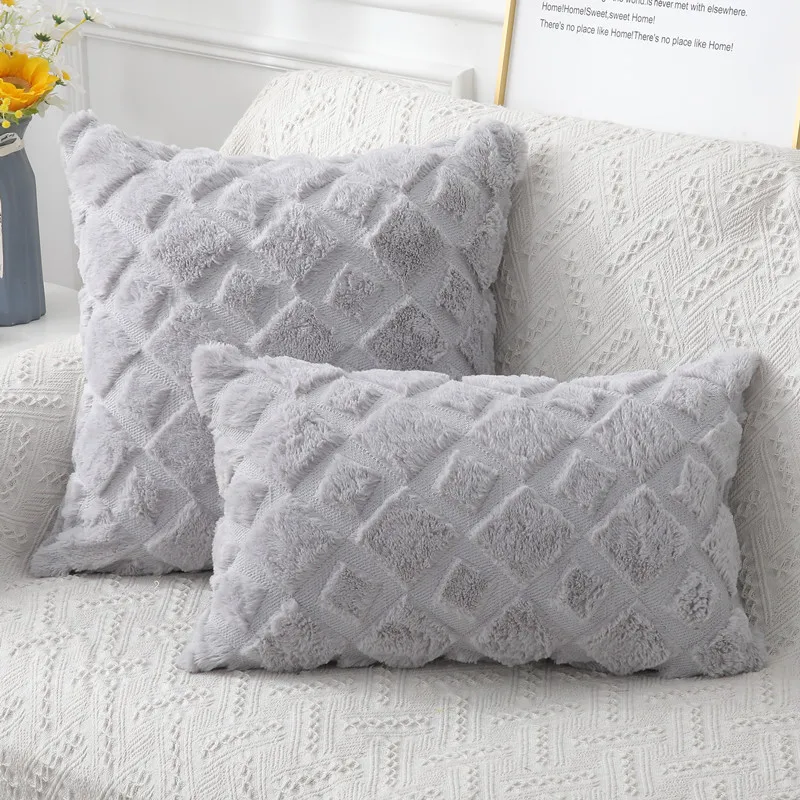 Thick Soft Cushion Cover Fur 30x50 45x45cm High Quality Decorative Pillow Cover Live Room Decor Sofa Pillowcase White Grey Black
Thick Soft Cushion Cover Fur 30x50 45x45cm High Quality Decorative Pillow Cover Live Room Decor Sofa Pillowcase White Grey Black