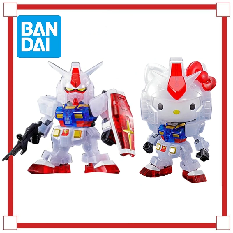 Bandai SDEX Hello Kitty/RX-78-2 40-я Юбилейная прозрачная версия Gundam Ограниченная серия анимационных персонажей игрушки
Bandai SDEX Hello Kitty/RX-78-2 40-я Юбилейная прозрачная версия Gundam Ограниченная серия анимационных персонажей игрушки