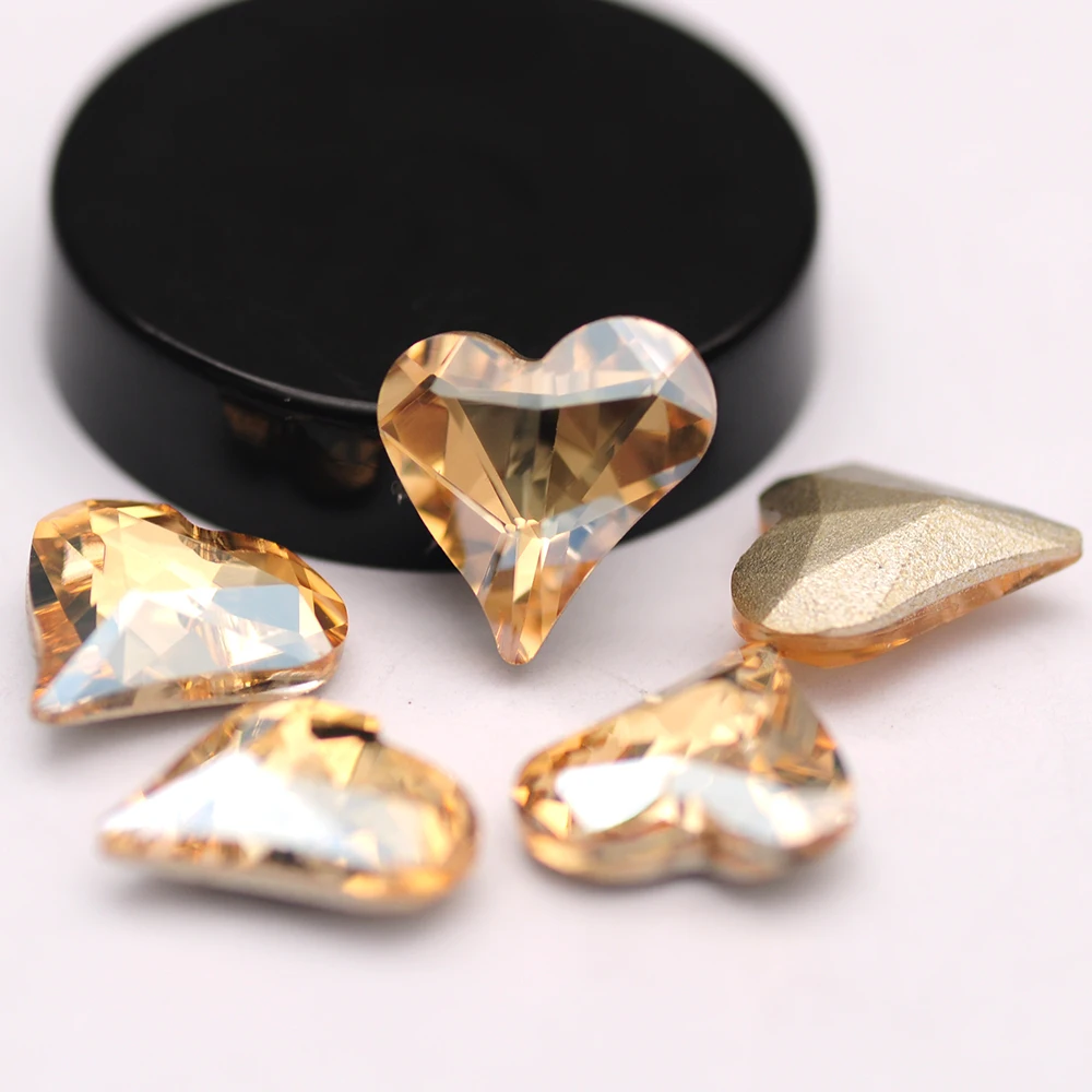 YANRUO 4809 K5 Sweet Heart Golden Shadow Glass Strass Glitter Rhinestones Crafts Design Accessories Beads Nail Art Decorations
YANRUO 4809 K5 Sweet Heart Golden Shadow Glass Strass Glitter Rhinestones Crafts Design Accessories Beads Nail Art Decorations
