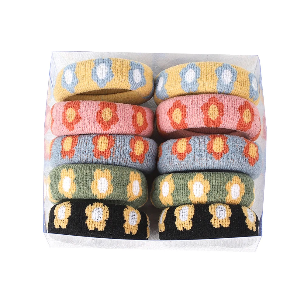 10PCS Print Knitted High Elastic Hair Bands Women Girls Wide Thick Hair Ties Scrunchies Ponytail Holder Hair Accessories Fashion
10PCS Print Knitted High Elastic Hair Bands Women Girls Wide Thick Hair Ties Scrunchies Ponytail Holder Hair Accessories Fashion