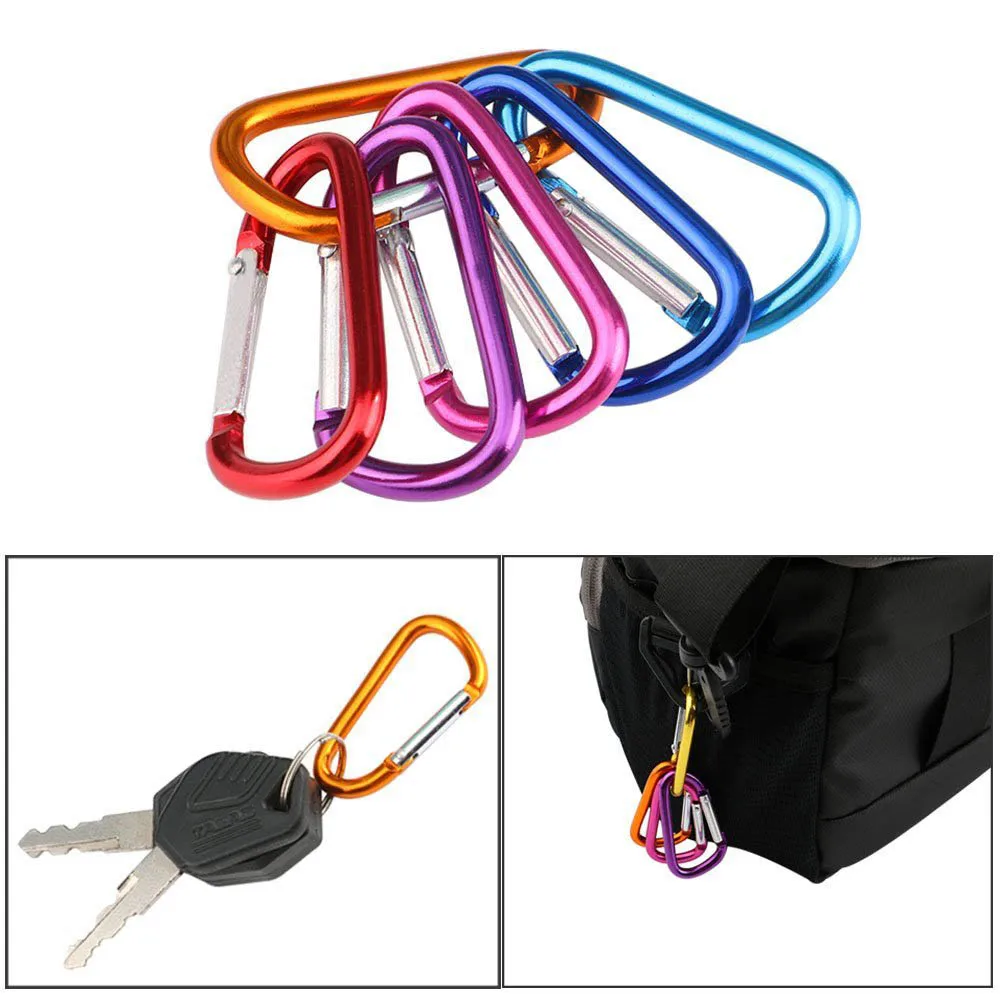Lightweight Durable Fishing D-shape Aluminium Alloy Hiking Buckle Carabiner Keychain Hook
Lightweight Durable Fishing D-shape Aluminium Alloy Hiking Buckle Carabiner Keychain Hook