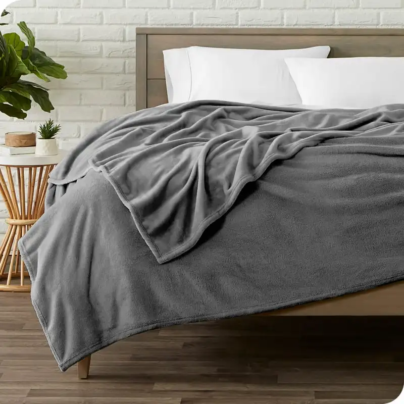 

Luxurious Ultra Soft Premium Microplush Fleece Blanket, Full/Queen, Gray Sauna blanket infrared Reptile Dachshunds items H blank