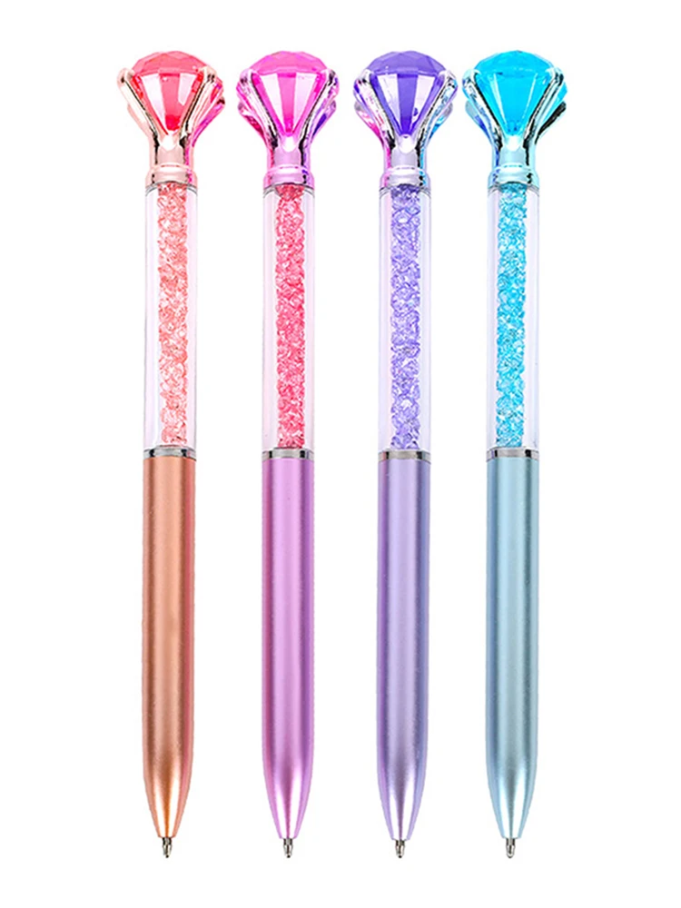 1 Pc Brand New And High Quality Creative Crystal Diamond Plastic Ballpoint Pen Advertising Gift Pen School Office Stationery
1 Pc Brand New And High Quality Creative Crystal Diamond Plastic Ballpoint Pen Advertising Gift Pen School Office Stationery