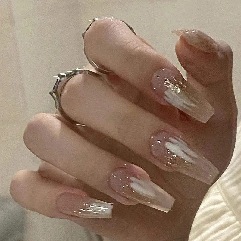 24Pcs/Box French Faux Pink Kawaii Press Short Film Reusable Fake Drunk Stickers Nail Stickers Art
24Pcs/Box French Faux Pink Kawaii Press Short Film Reusable Fake Drunk Stickers Nail Stickers Art