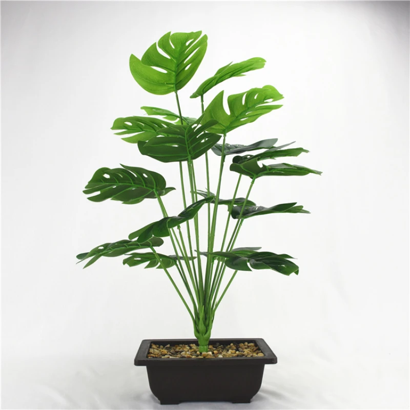 Искусственные растения, зеленые Пальмовые Листья Monstera, украшение для дома, сада, гостиной, спальни, балкона, Тропическое пластиковое искусс...
Искусственные растения, зеленые Пальмовые Листья Monstera, украшение для дома, сада, гостиной, спальни, балкона, Тропическое пластиковое искусс...