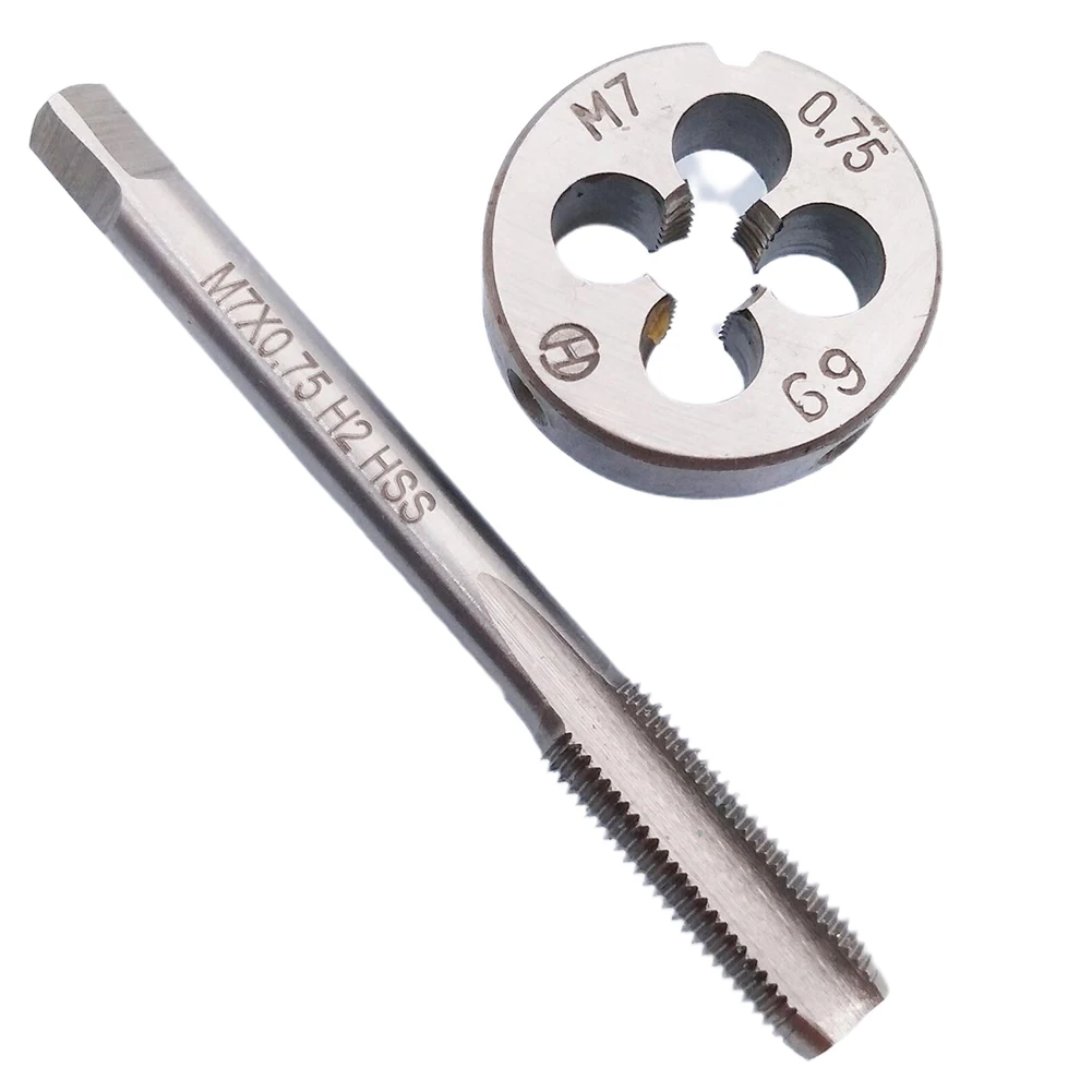 Die Tap Manufacturing 3 */Set 3Pcs / Set 66mm Length HSS Inserts M7 M7 X 0.75mm Metric Toolholding Metalworking
Die Tap Manufacturing 3 */Set 3Pcs / Set 66mm Length HSS Inserts M7 M7 X 0.75mm Metric Toolholding Metalworking