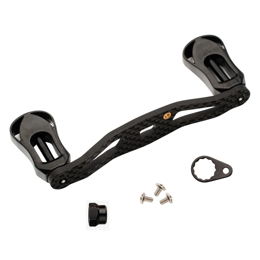 Left Right DIY Carbon Fiber Fishing Reel Handle Knob Rocker Replace Accessories Anti-slip Knob Comfortable Grip Fishing Tackle
Left Right DIY Carbon Fiber Fishing Reel Handle Knob Rocker Replace Accessories Anti-slip Knob Comfortable Grip Fishing Tackle