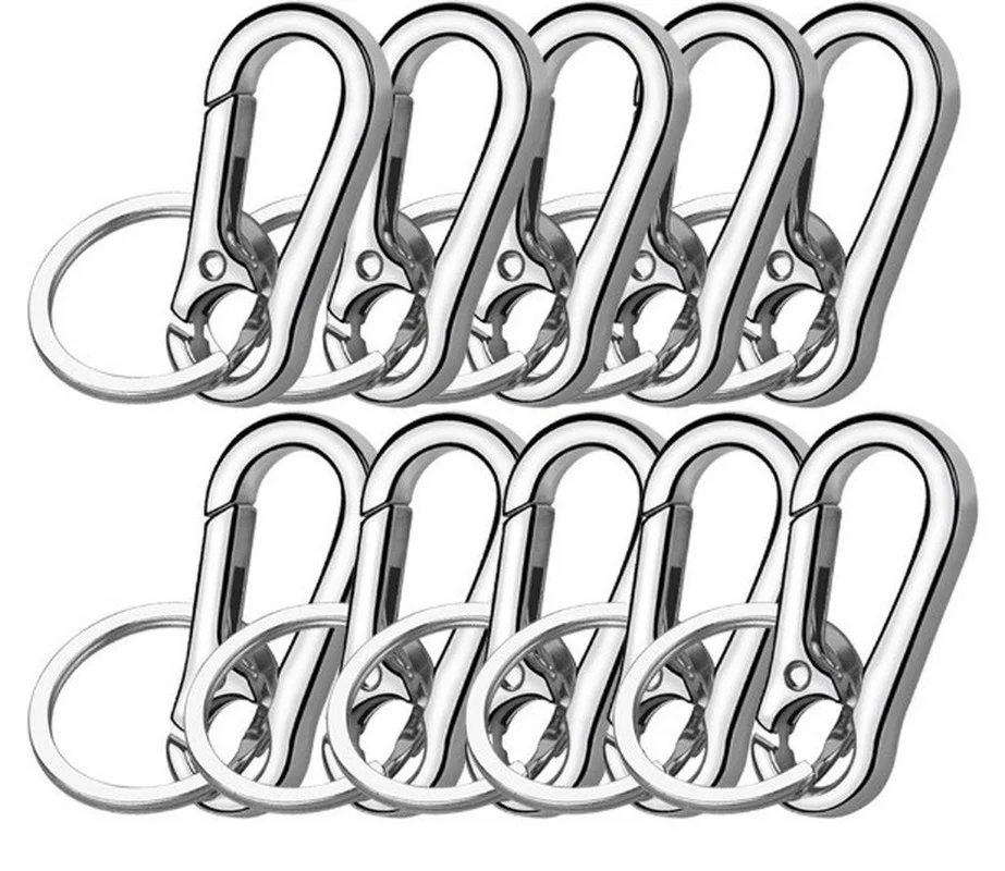 2pcs Keychain Buckle Anti-lost Waist Belt Clip Keyring Buckles Carabiner Keychains for Outdoor Climbing Sports Tools
2pcs Keychain Buckle Anti-lost Waist Belt Clip Keyring Buckles Carabiner Keychains for Outdoor Climbing Sports Tools