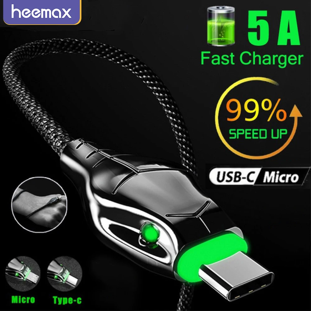 5A Type C Data Cable USB C Micro USB Cable For Samsung Xiaomi Mi 11 Huawe Quick Charge 3.0 Phone Charger USB Cord Wire
5A Type C Data Cable USB C Micro USB Cable For Samsung Xiaomi Mi 11 Huawe Quick Charge 3.0 Phone Charger USB Cord Wire