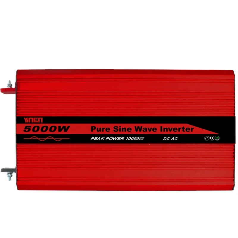 High Quality 5000W DC 24v To AC 110V 220V Power Inverter Pure Sine Wave High Efficiency Offgrid Solar Panel Power Inverter
High Quality 5000W DC 24v To AC 110V 220V Power Inverter Pure Sine Wave High Efficiency Offgrid Solar Panel Power Inverter