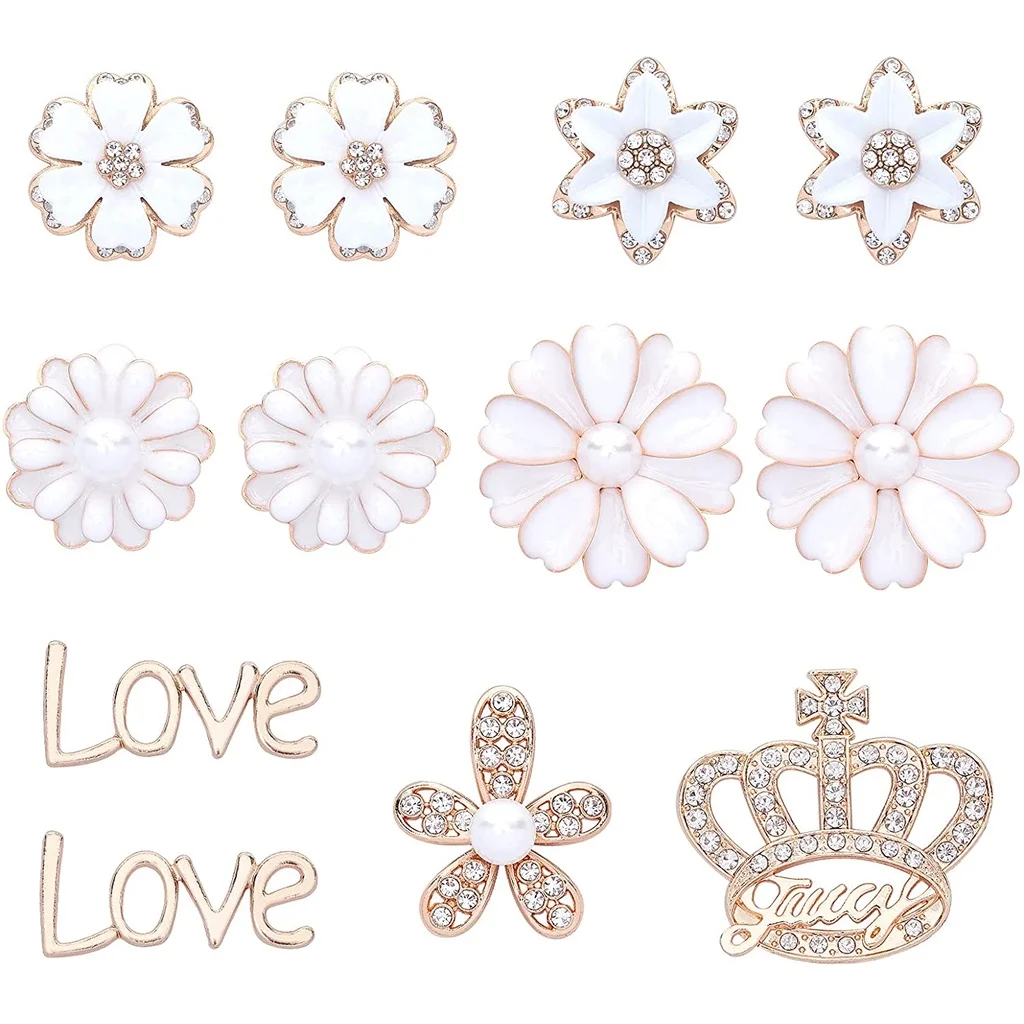 28 Piece Rhinestone Bead Embellishments 7-Style Alloy Rhinestone Cabochons Cadmium for Bracelet Jewellery Making
28 Piece Rhinestone Bead Embellishments 7-Style Alloy Rhinestone Cabochons Cadmium for Bracelet Jewellery Making