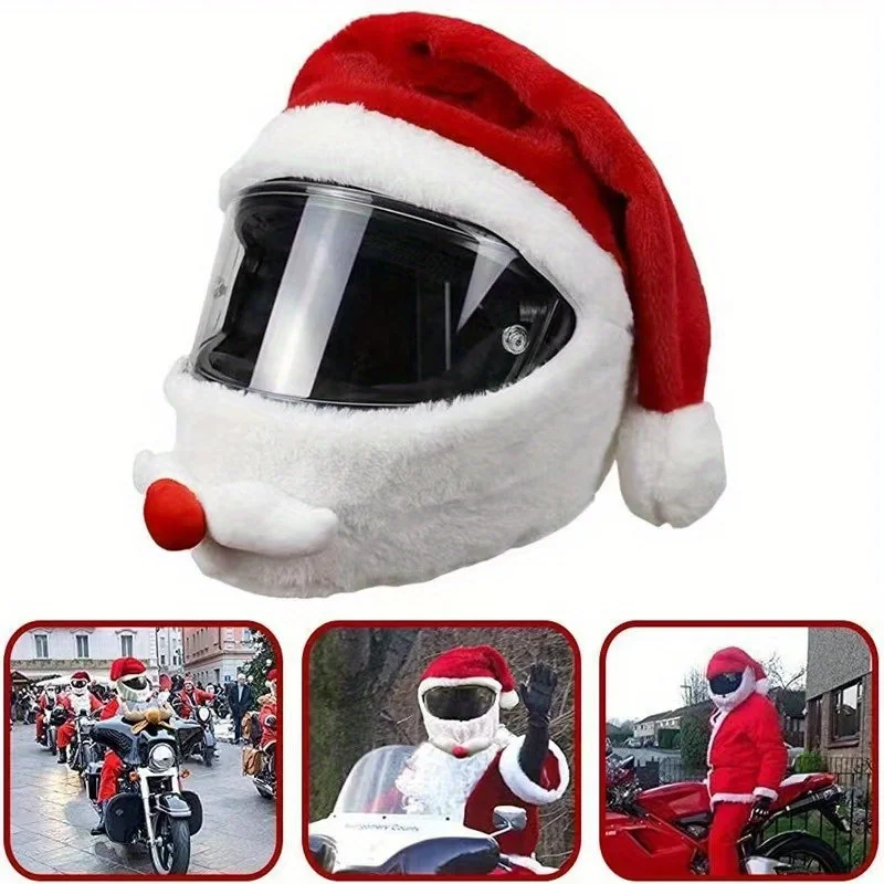 Motorcycle Helmet Christmas Hat Crazy Funny Santa Claus Motorcycle Helmet Cover Christmas Hat Outdoor Supplies
Motorcycle Helmet Christmas Hat Crazy Funny Santa Claus Motorcycle Helmet Cover Christmas Hat Outdoor Supplies