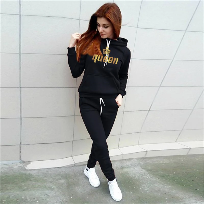 Women Tracksuit Casual Pullover Hoodies Sweatshirt Pant Set Lounge Wear Sport 2 Pcs Suit Autumn Winter 2022 New
Women Tracksuit Casual Pullover Hoodies Sweatshirt Pant Set Lounge Wear Sport 2 Pcs Suit Autumn Winter 2022 New