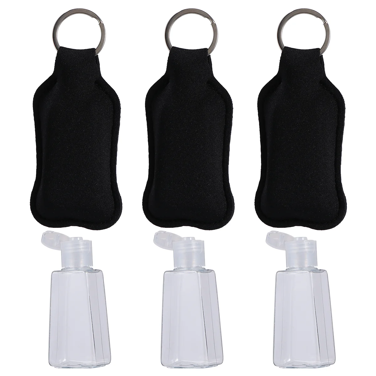 6pcs Travel Bottles Hand Dispensers Bottle Holder Key Chain Toiletry Containers Lotion Dispensers for Shampoo Body
6pcs Travel Bottles Hand Dispensers Bottle Holder Key Chain Toiletry Containers Lotion Dispensers for Shampoo Body