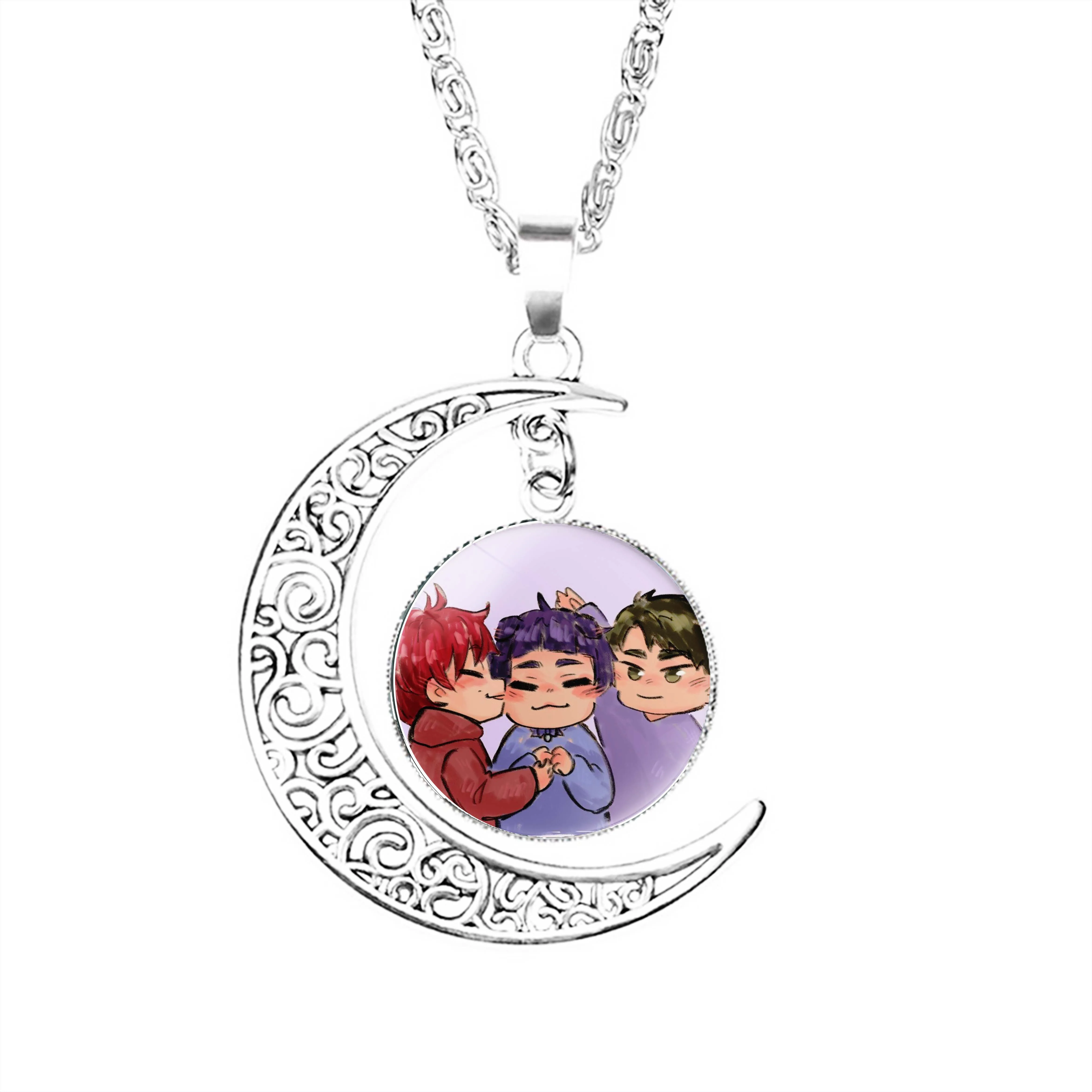 Ожерелье-цепочка для влюбленных Catboy Goshiki Tsutomu с Tendou Satori и Ushijima Wakatoshi Moon
Ожерелье-цепочка для влюбленных Catboy Goshiki Tsutomu с Tendou Satori и Ushijima Wakatoshi Moon