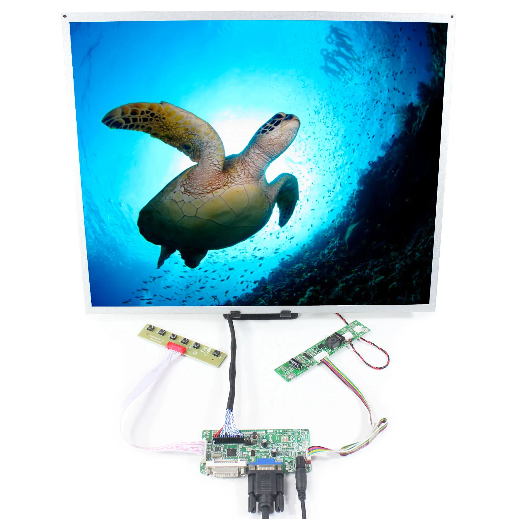 DVI VGA LCD Controller Board 19inch G190ETN01.0 1280x1024 LCD Screen Applications for Industrial PC, DIY Screen
DVI VGA LCD Controller Board 19inch G190ETN01.0 1280x1024 LCD Screen Applications for Industrial PC, DIY Screen