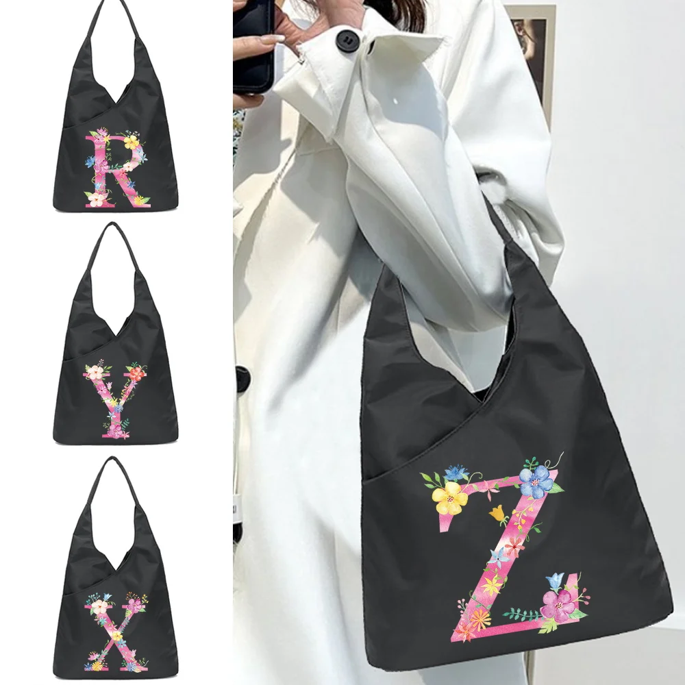 Soft Environmental Storage Reusable Large-capacity Pouch Female Summer Popular Shoulder Bag Nylon Handbag Mommy Tote Bags
Soft Environmental Storage Reusable Large-capacity Pouch Female Summer Popular Shoulder Bag Nylon Handbag Mommy Tote Bags