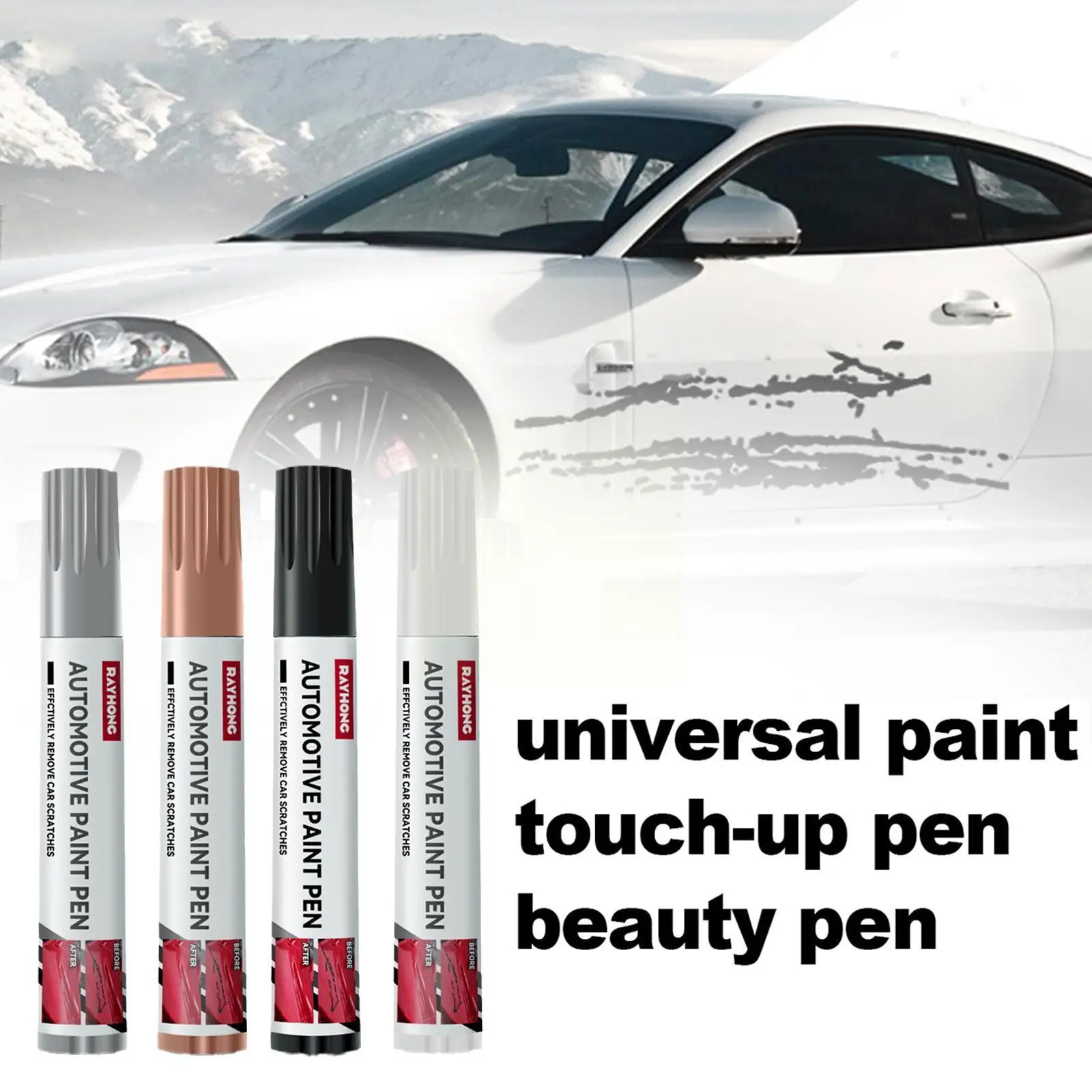 4 Colors Car Accessories UniversalCar Scratch Repair Auto Care Paint Mending Pen Pen Remover Pen Painting Special Scratch C G3C7
4 Colors Car Accessories UniversalCar Scratch Repair Auto Care Paint Mending Pen Pen Remover Pen Painting Special Scratch C G3C7