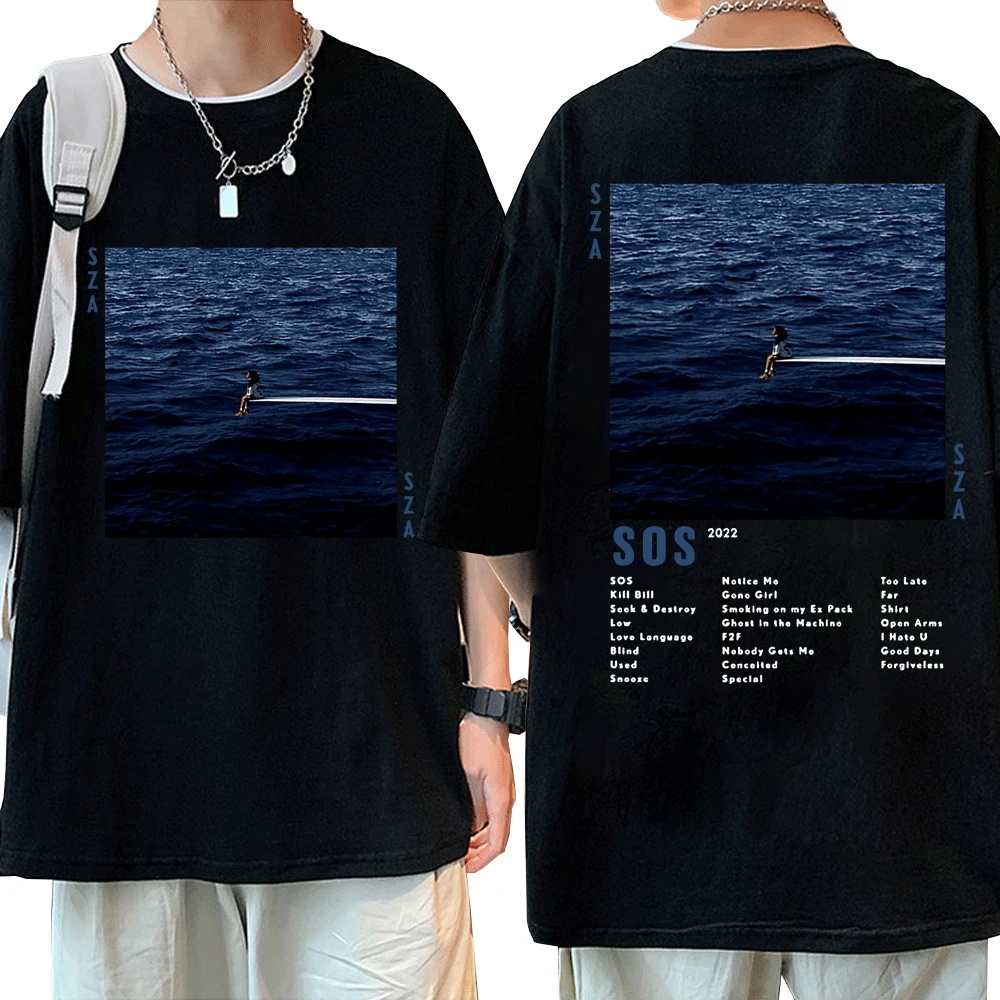 SZA New Music Album SOS Graphic T Shirt Men Women Fashion Vintage Oversized Hip Hop T-shirt Streetwear Unisex Short Sleeve Tees
SZA New Music Album SOS Graphic T Shirt Men Women Fashion Vintage Oversized Hip Hop T-shirt Streetwear Unisex Short Sleeve Tees