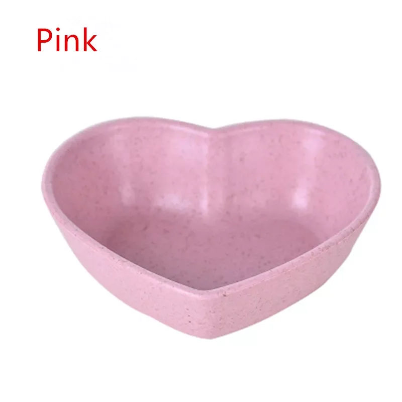 1pcs Cute Love Heart Shape Wheat Straw Bowl Vinegar Seasoning Solid Soybean Dish Sauce Salt Snack Small Plate Kitchen Supplies
1pcs Cute Love Heart Shape Wheat Straw Bowl Vinegar Seasoning Solid Soybean Dish Sauce Salt Snack Small Plate Kitchen Supplies