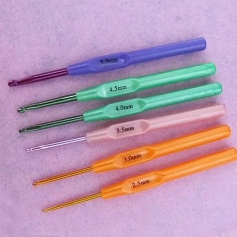 6PCS Crochet Hook Knitting Needles 2-5mm Bearded Needle Weave Crochet Needles Set Useful Multifunction Aluminium Colourful
6PCS Crochet Hook Knitting Needles 2-5mm Bearded Needle Weave Crochet Needles Set Useful Multifunction Aluminium Colourful