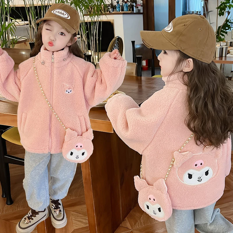 Куртка бархатная с круглым вырезом для девочек, Осень-зима
Куртка бархатная с круглым вырезом для девочек, Осень-зима