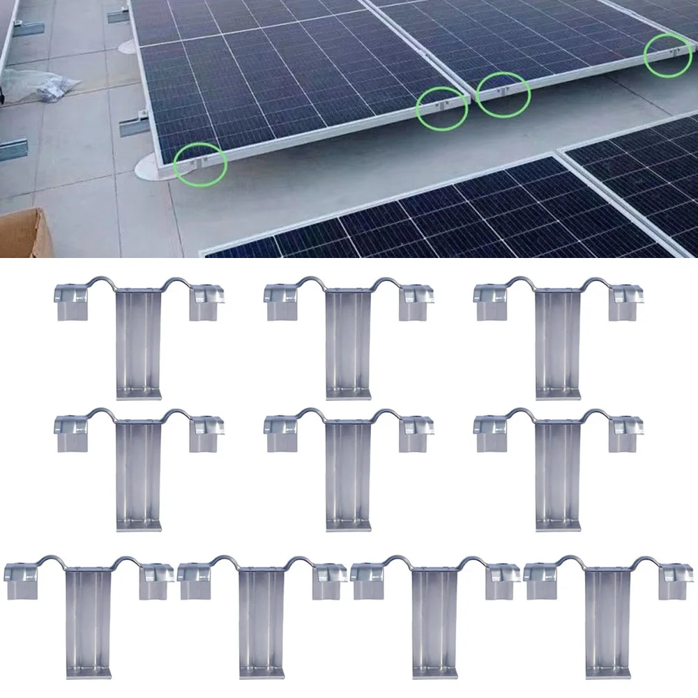 10pcs 30/35/40mm Solar Panel Frame Water Drain Water Redirection Clips Stainless Steel Water Guide Clip Cleaning Clip
10pcs 30/35/40mm Solar Panel Frame Water Drain Water Redirection Clips Stainless Steel Water Guide Clip Cleaning Clip