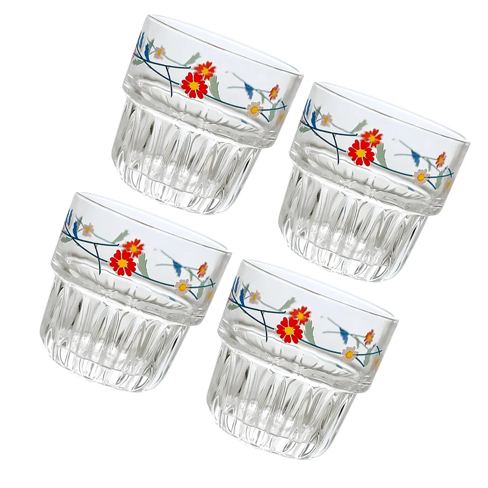 Cup Cups Flower Set Coffee Glassware Vintage Tumbler Glasses Daisy Clearbeverage Short Water Tea Cocktail Drinking Stackable
Cup Cups Flower Set Coffee Glassware Vintage Tumbler Glasses Daisy Clearbeverage Short Water Tea Cocktail Drinking Stackable