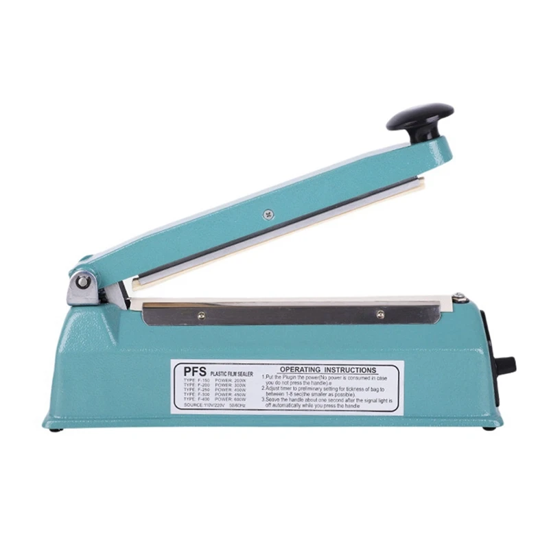 Retail Heat Sealer 200Mm Impulse Bag Sealer Sealing Machine Handheld Heat Bag Sealer Bag Neck Sealer,EU Plug
Retail Heat Sealer 200Mm Impulse Bag Sealer Sealing Machine Handheld Heat Bag Sealer Bag Neck Sealer,EU Plug