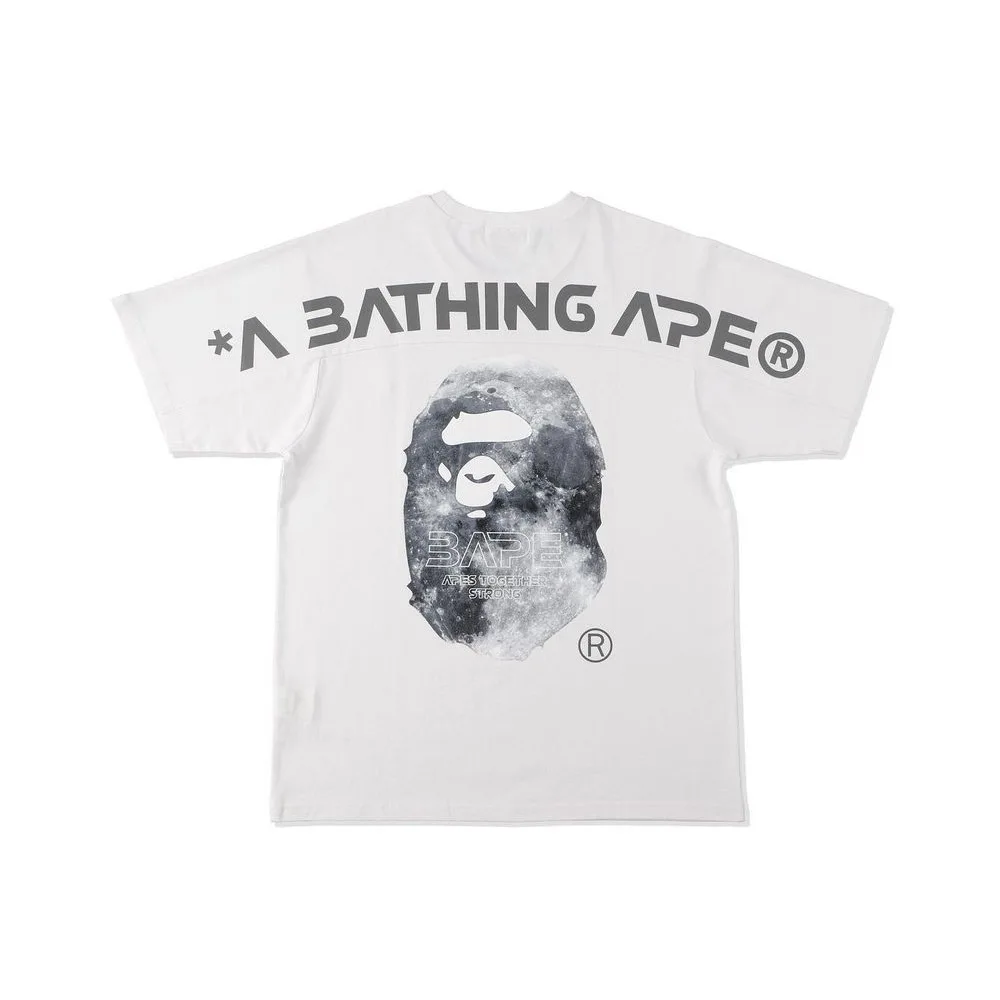 2022 Summer New Men'S Round Neck Printing Short-Sleeved Tide Brand Bape Reflective Printing Men'S Loose T-Shirt
2022 Summer New Men'S Round Neck Printing Short-Sleeved Tide Brand Bape Reflective Printing Men'S Loose T-Shirt