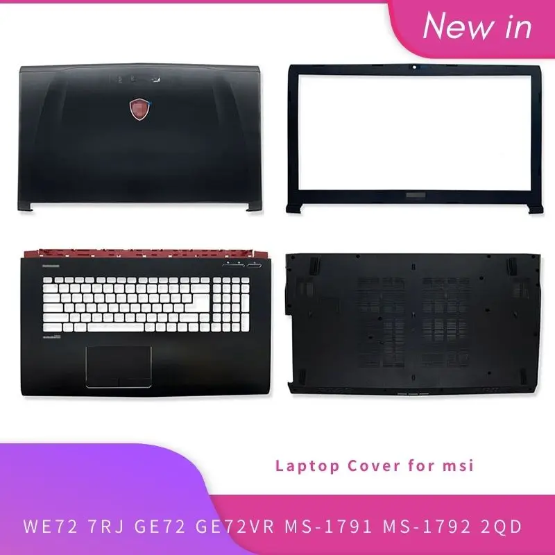 New Original For MSI WE72 7RJ GE72 MS-1791 GE72VR MS-1792 GTX960M 2QD Laptop LCD Back Cover/Palmrest/Bottom Case
New Original For MSI WE72 7RJ GE72 MS-1791 GE72VR MS-1792 GTX960M 2QD Laptop LCD Back Cover/Palmrest/Bottom Case