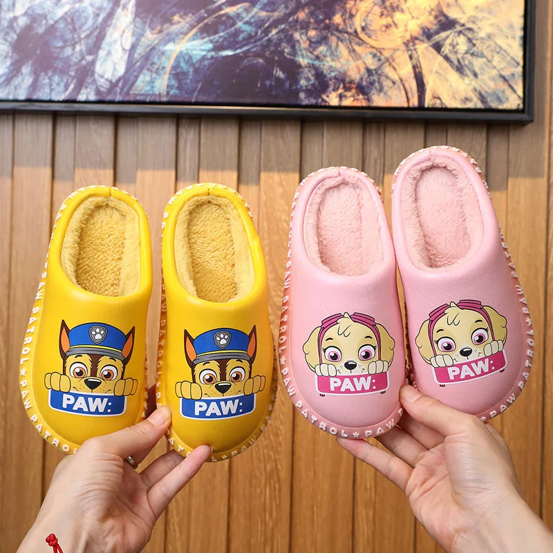 Paw Patrol Children's Cotton Slippers Boy Cartoon Plus Velvet Warmth Girl Soft Sole Lightweight Thick-soled Winter Home Shoes
Paw Patrol Children's Cotton Slippers Boy Cartoon Plus Velvet Warmth Girl Soft Sole Lightweight Thick-soled Winter Home Shoes