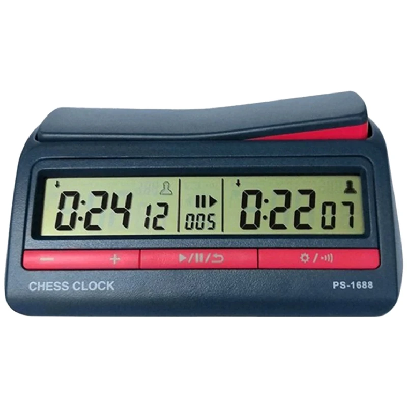Professional Advanced Chess Digital Timer Game Clock Count Up Down Board PS-1688
Professional Advanced Chess Digital Timer Game Clock Count Up Down Board PS-1688