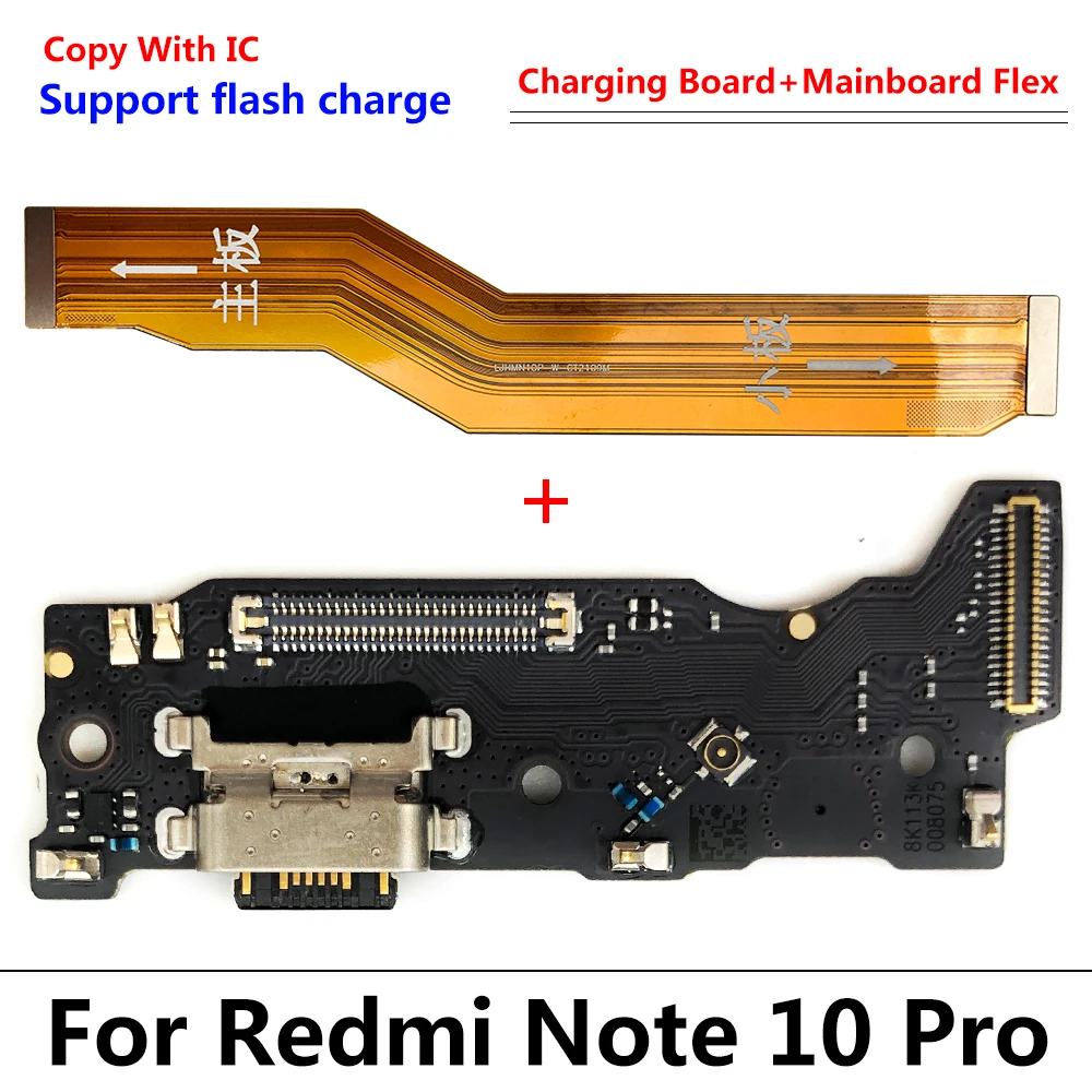 New Main Motherboard Flex Cable For Redmi Note 10 Pro Charging Board Flash Charge Pin De Carga For Redmi 10 Prime 
New Main Motherboard Flex Cable For Redmi Note 10 Pro Charging Board Flash Charge Pin De Carga For Redmi 10 Prime