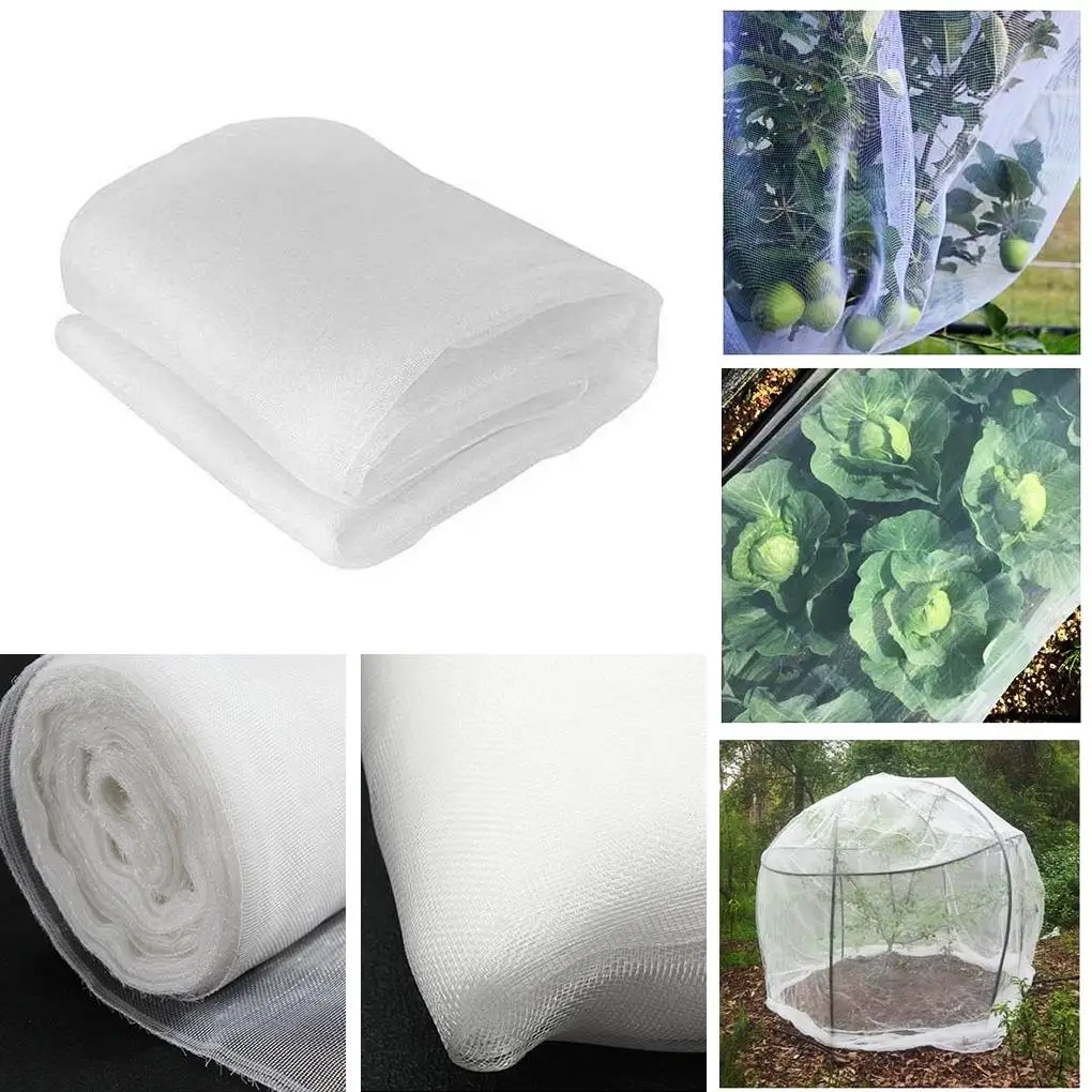 Vegetable Mesh Netting Anti-Insect Ultra-Fine Nylon Garden Netting Cover Reusable Greenhouse Plants Crops Screen Net
Vegetable Mesh Netting Anti-Insect Ultra-Fine Nylon Garden Netting Cover Reusable Greenhouse Plants Crops Screen Net